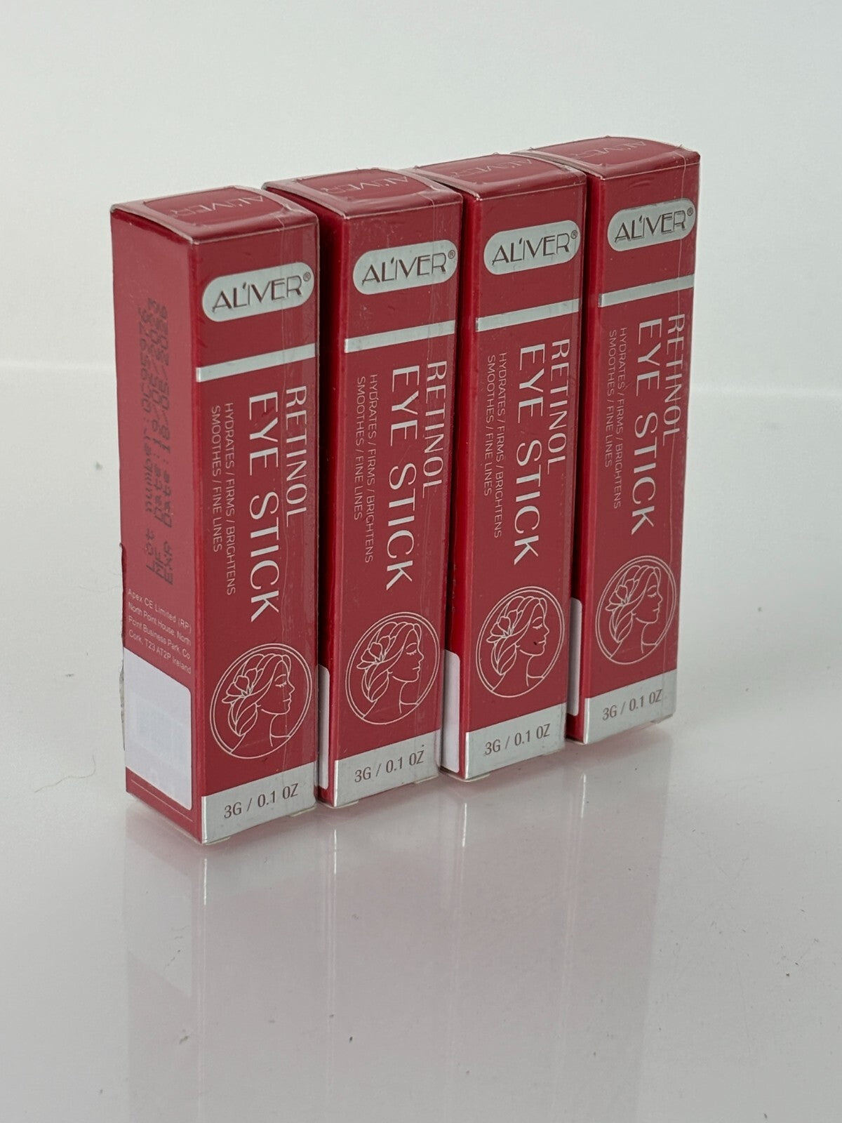 Retinol Eye Stick for Dark Circles & Puffiness - 4 Pack