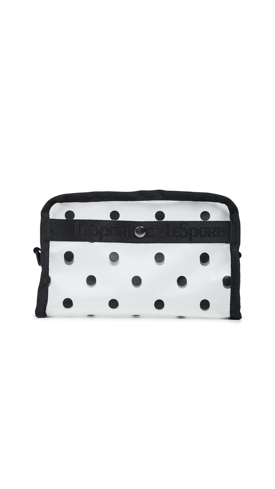 LeSportsac Women's Cosmetic Case Gabrielle Box Black Dot Travel Organizer