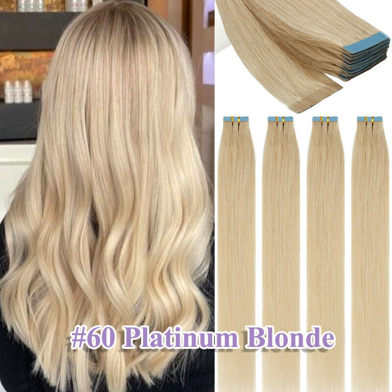 Remy Human Hair Tape-In Extensions 18-22 Inches - Thick & Natural Look