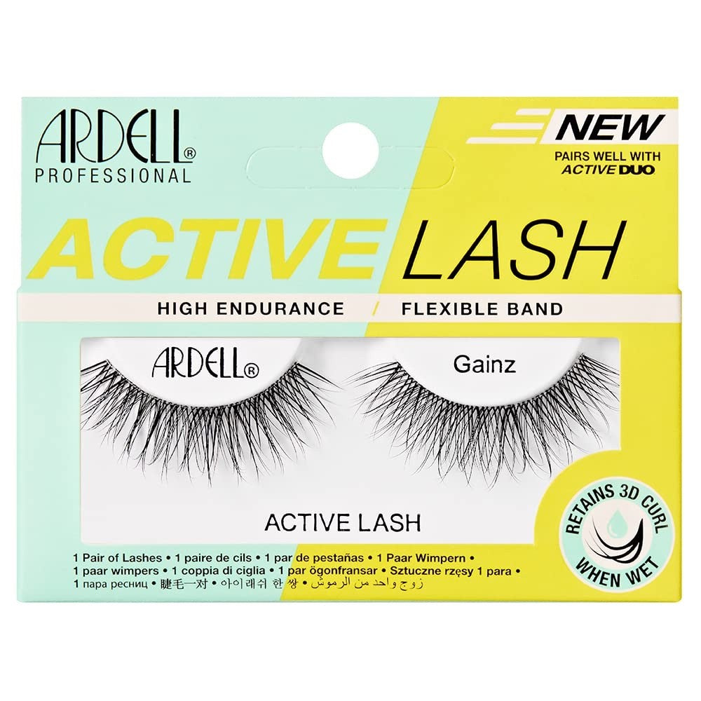 4 Pack Waterproof Natural Volume False Eyelashes - Ardell Gainz