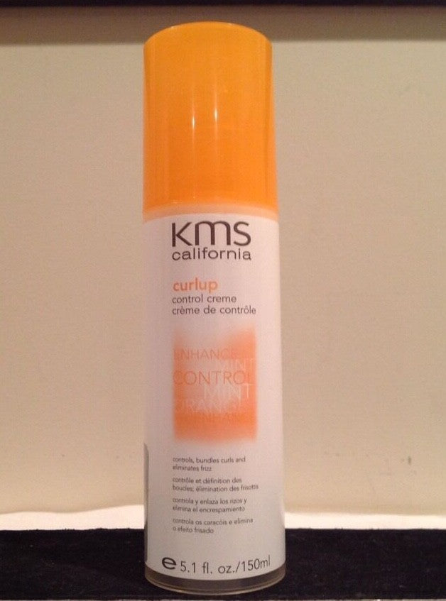 KMS California Curlup Control Creme 5.1 oz for Curly Hair Styling