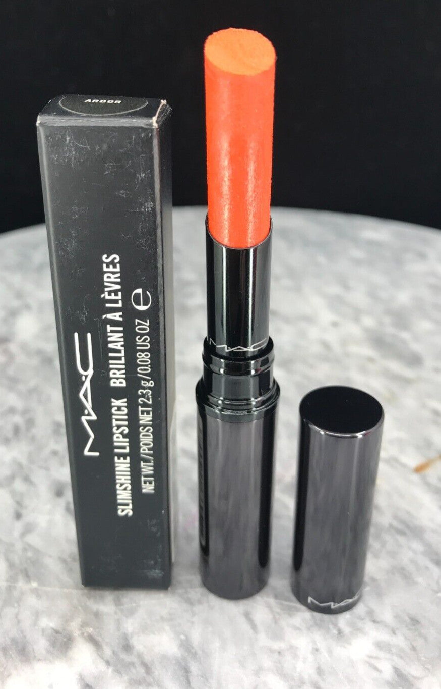 MAC Slimshine Lipstick Ardor 0.08 oz Satin Finish New In Box