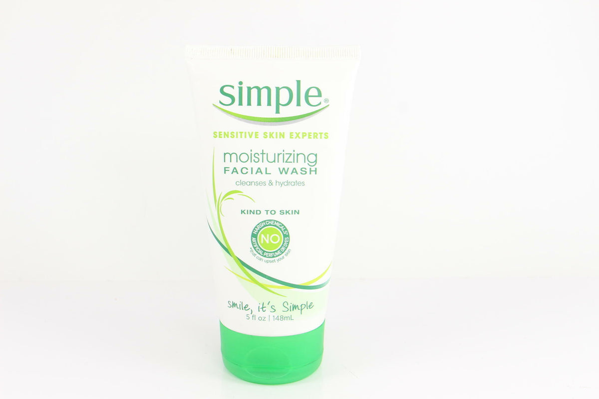 Moisturizing Facial Cleanser - 2 Pack, 5 Ounce Bottles for Gentle Skin Care
