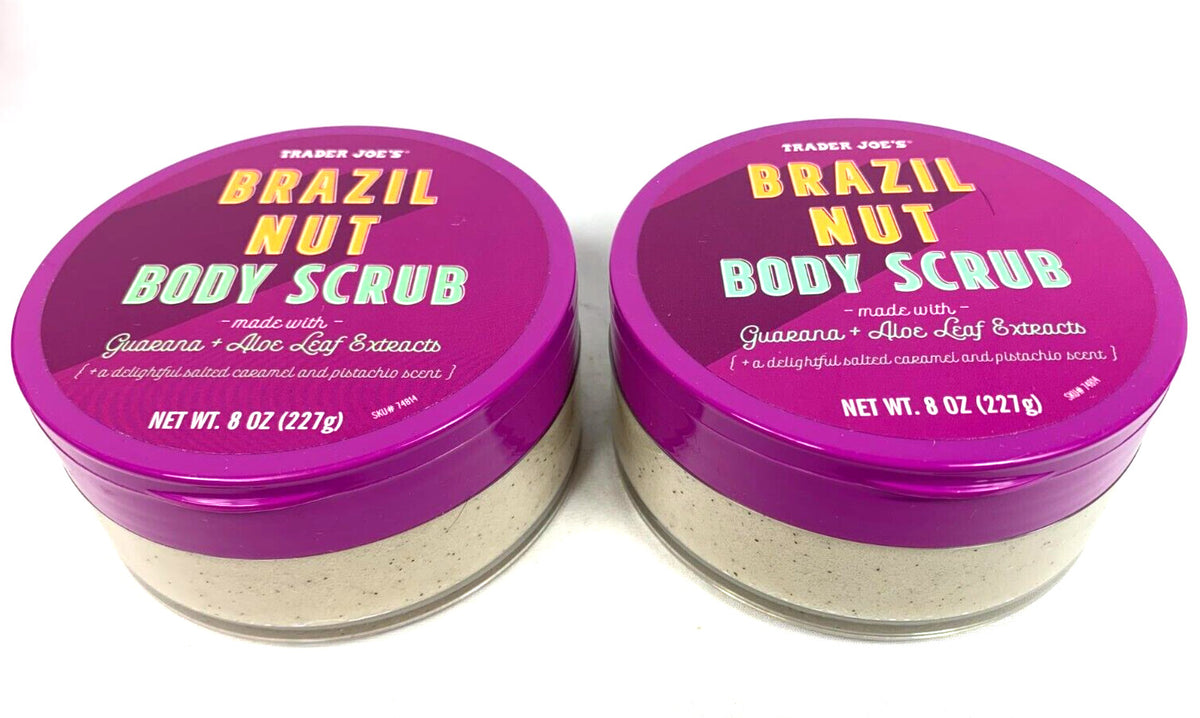 Trader Joe’s Brazil Nut Body Scrub 8oz NEW Quantity Discount