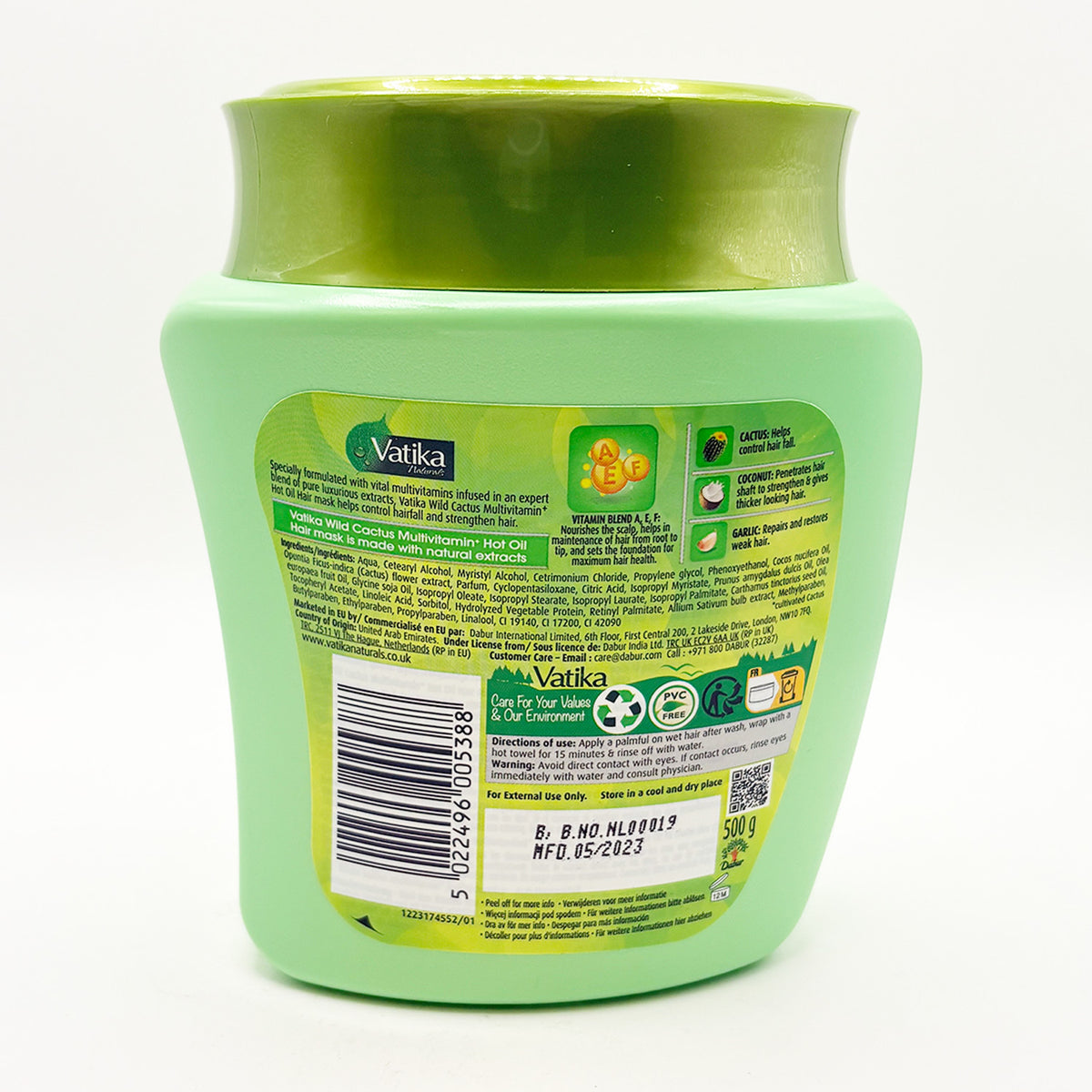 Multivitamin Hot Oil Hair Mask 500g - Nourishing Strengthening Treatment
