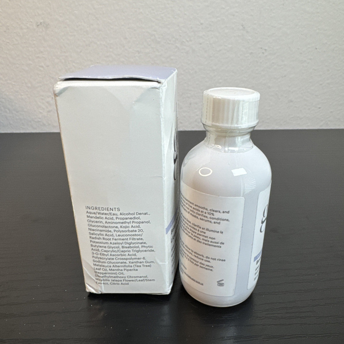 Glo Beta-Clarity Pro 5 Liquid Exfoliant 2 oz. Facial Scrub &