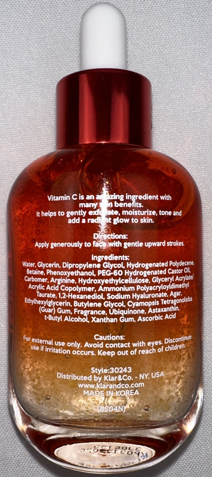 Vitamin C Brightening Facial Serum - 1.69 Fl Oz / 50mL Skin Care