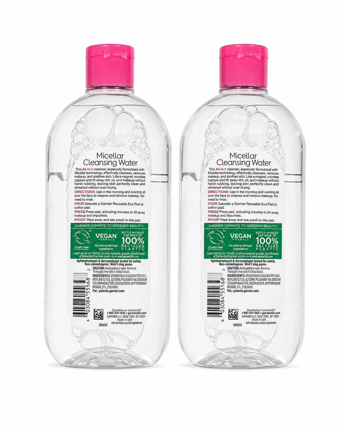 Garnier Micellar Cleansing Water All-in-1 23.7 fl oz / 700 mL - Gentle Makeup Remover & Skin Soothing