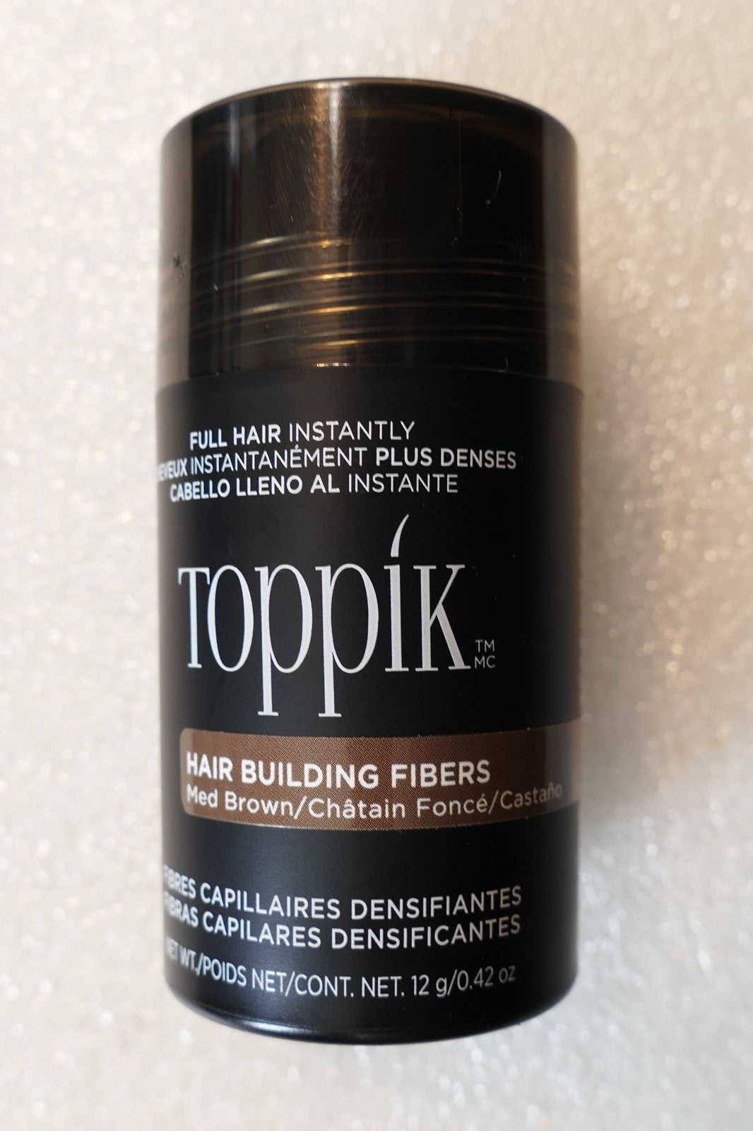 Hair Building Fibers, Medium Brown, 12g