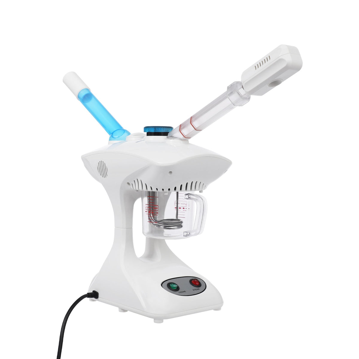 2-in-1 Facial Steamer with 360° Rotating Spray Head & 15.2oz Water Tank