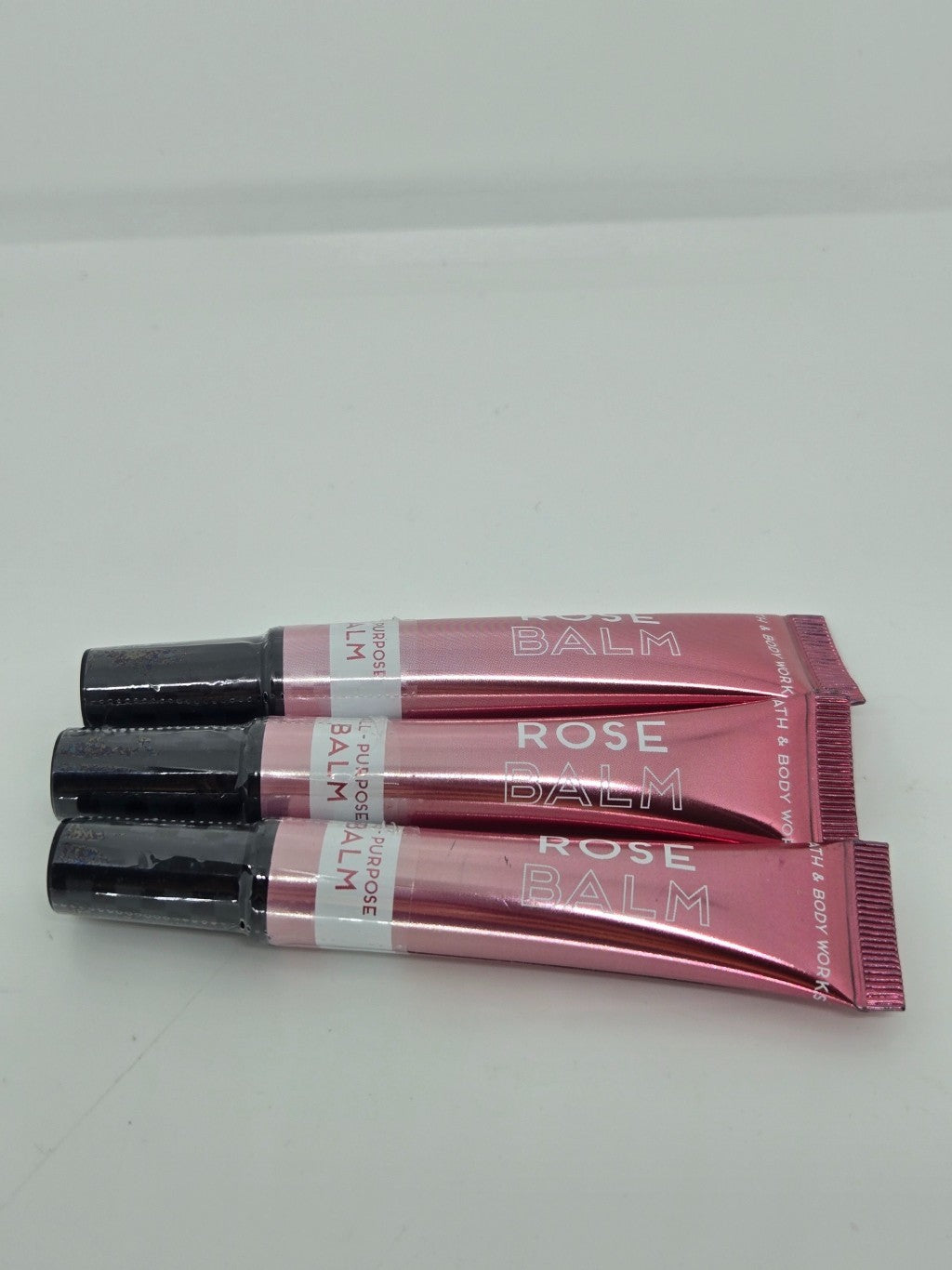 Rose Lip Balm Set - 3 Pack Hydrating Lip Care