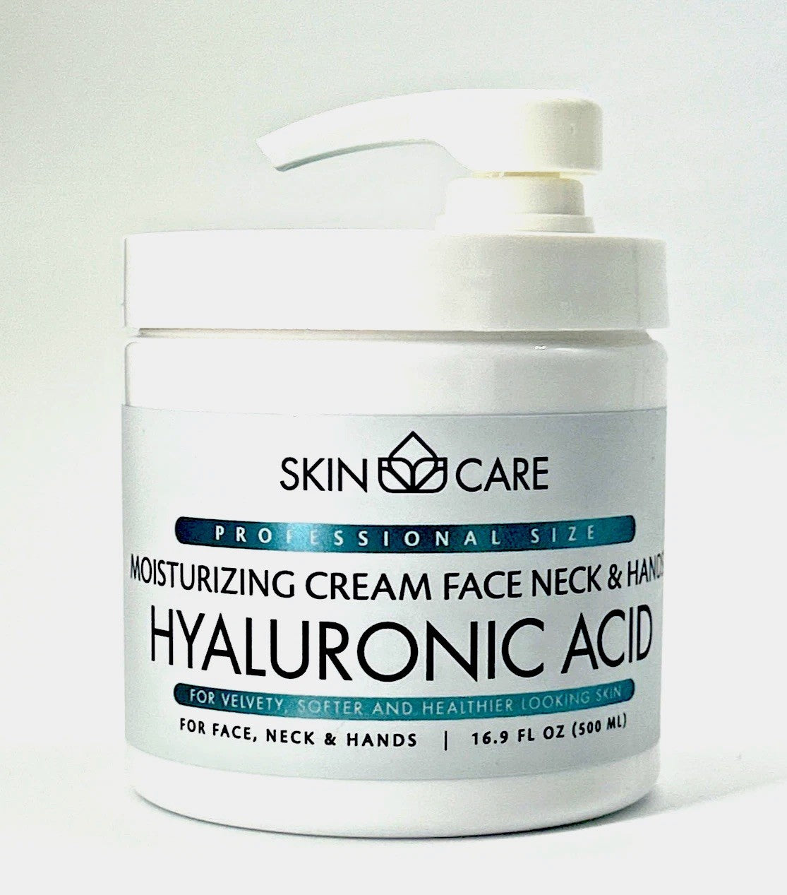 Hyaluronic Acid Anti-Aging Skin Care Cream - 16.9 oz Moisturizer for Face & Body