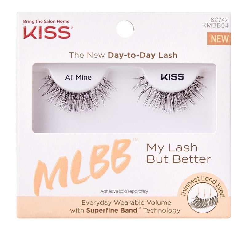 All Mine False Eyelashes - Thin Band, Natural Volume, Reusable