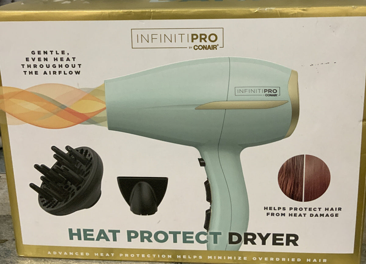 Conair InfinitiPRO 1875W Heat Protect Hair Dryer - Professional Styling Tool