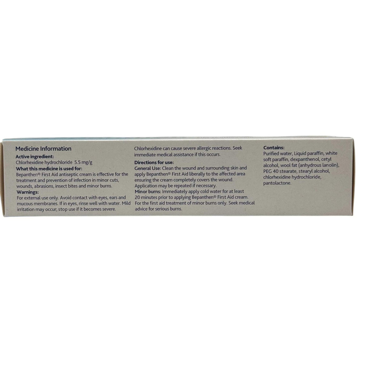Bepanthen First Aid Cream 100g – Antiseptic Skin Care