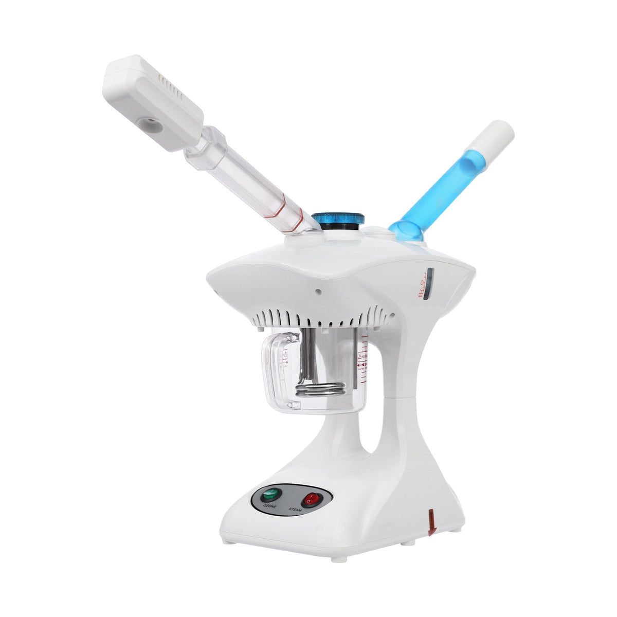 2-in-1 Facial Steamer with 360° Rotating Spray Head & 15.2oz Water Tank