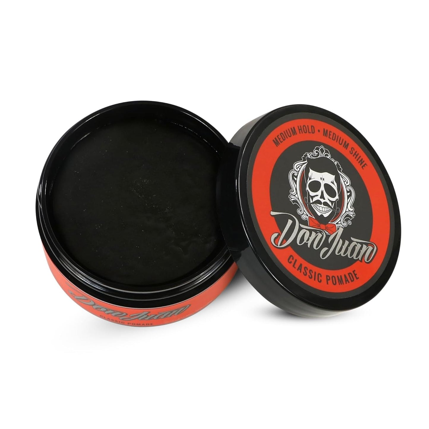 Don Juan Medium Hold & Shine Pomade - Water-Based 4oz Pack of 3