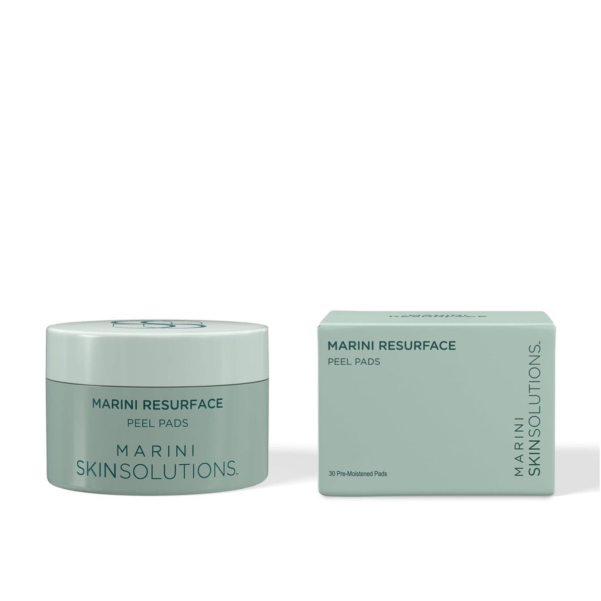 Glycolic & Salicylic Peel Pads for Skin Texture & Wrinkles - 30 Count