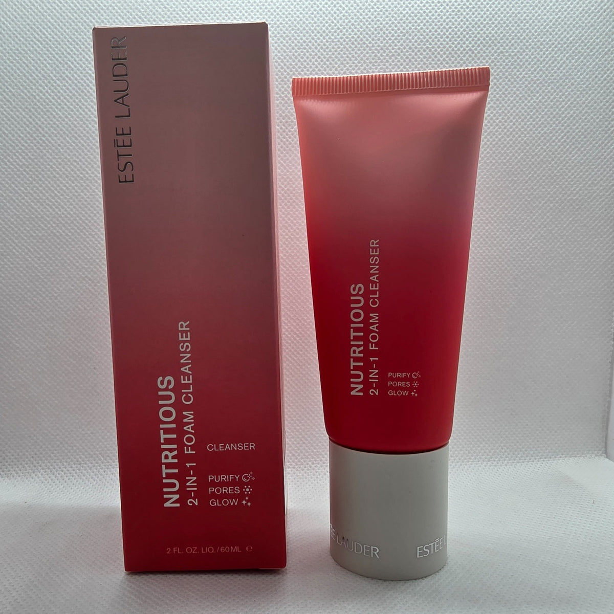 Nutritious 2 in 1 Foam Cleanser - Daily & Deep Purifying Skincare 2oz