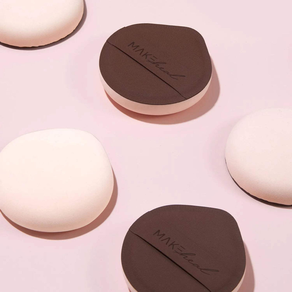 Makeheal Cloud Pang Pang Foundation Puff - Large Airy Makeup Sponge for Flawless Skin