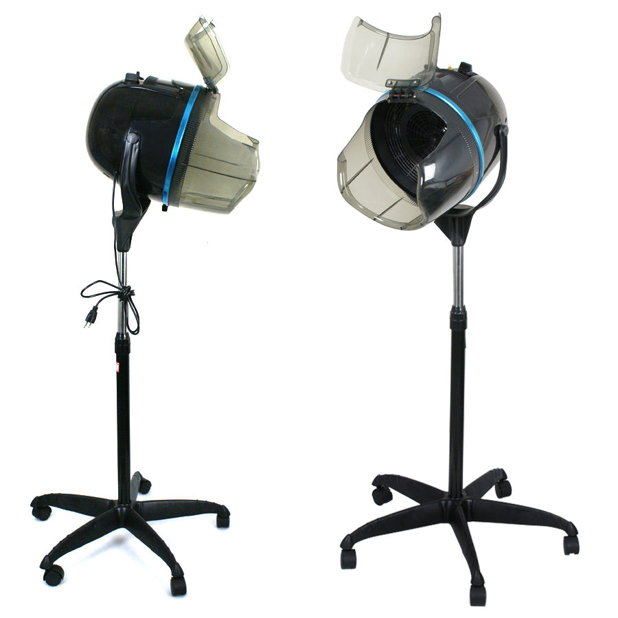 1300W Adjustable Hooded Floor Hair Bonnet Dryer Stand Up Professional