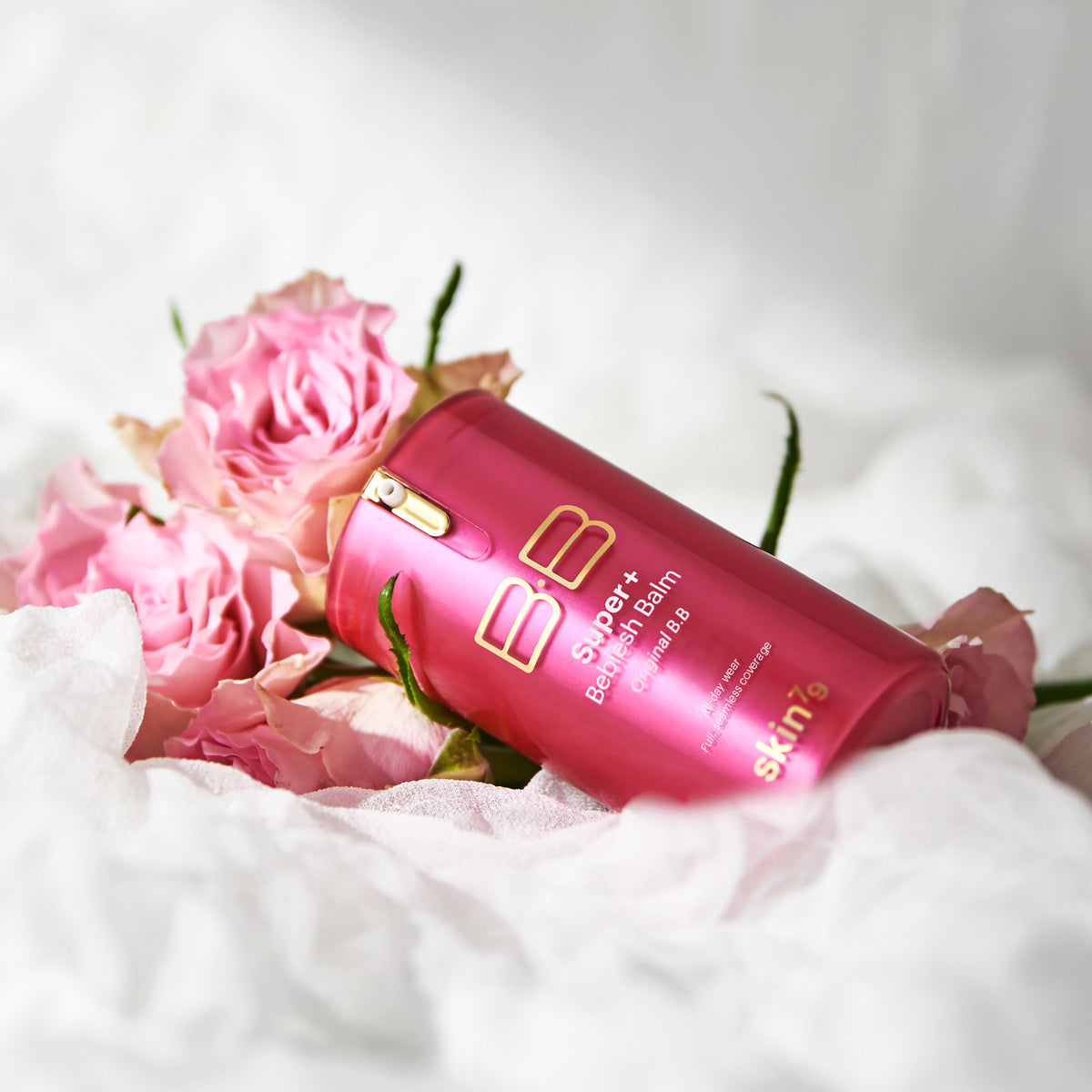 SKIN79 Hot Pink Super Plus Beblesh Balm - 40g, Lightweight BB Cream