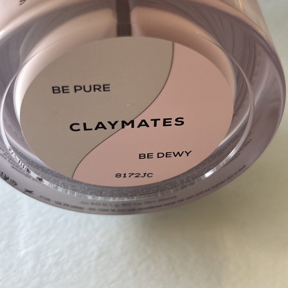 Claymates Mask Duo - Be Pure & Be Dewy, 2.04oz