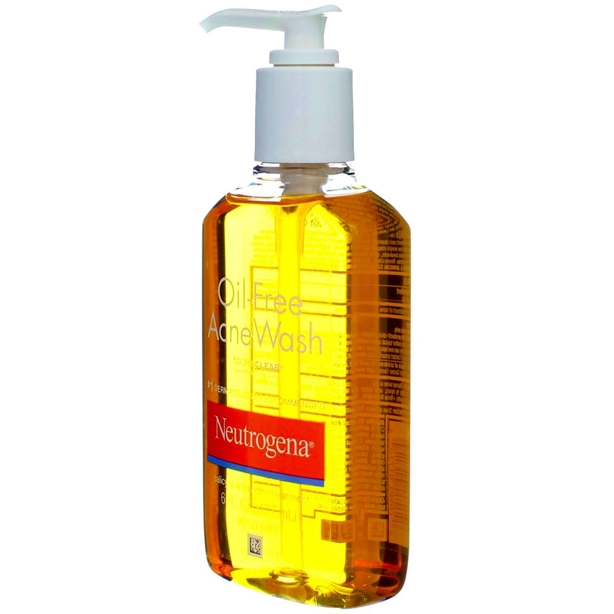 Neutrogena Oil-Free Acne Face Wash with Salicylic Acid, 6 fl oz (3 Pack)