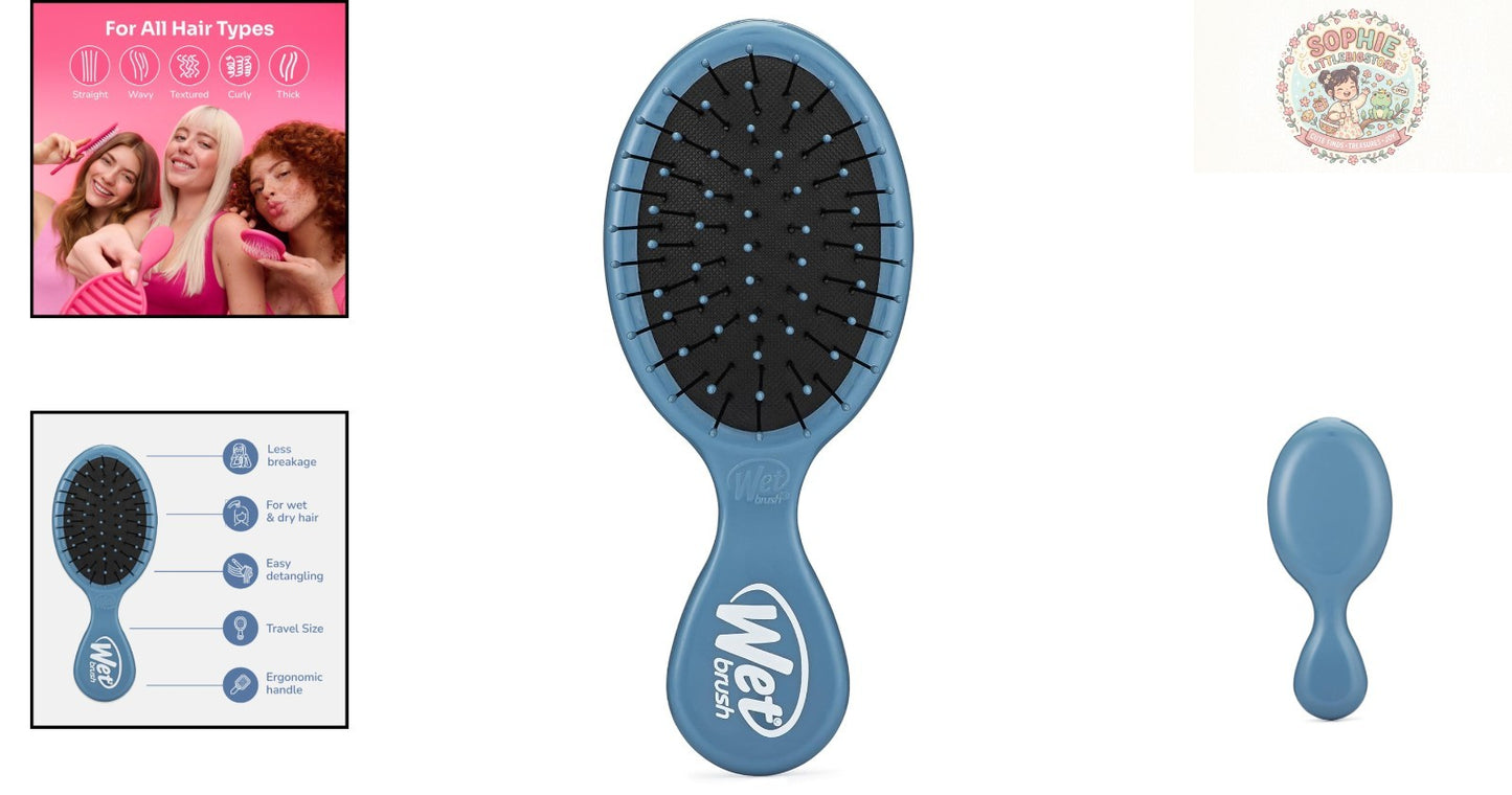 Pain-Free Detangler Brush - Universal Hair Tool for All Hair Types
