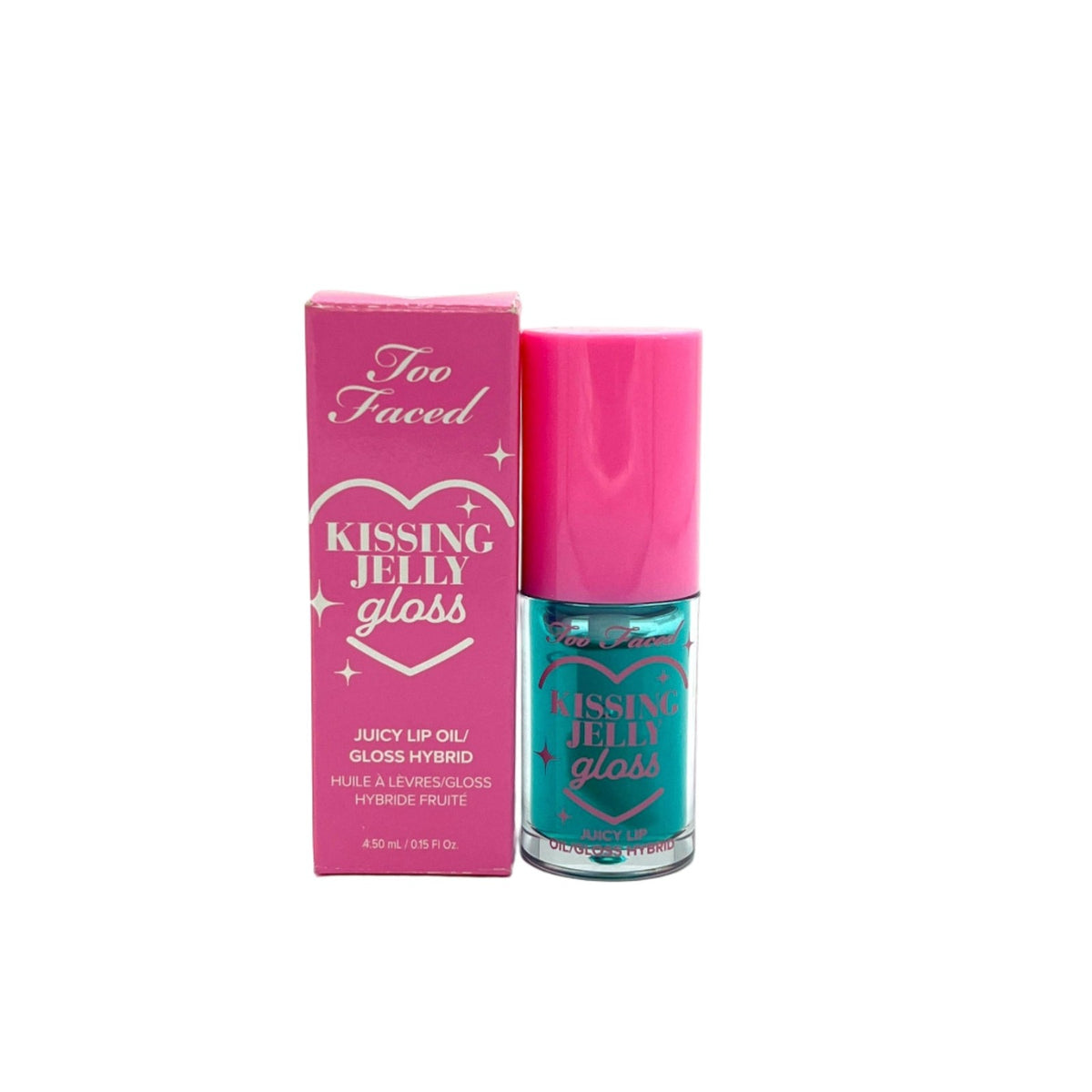 Hydrating Lip Oil Gloss - Sweet Cotton Candy Flavor - Full Size
