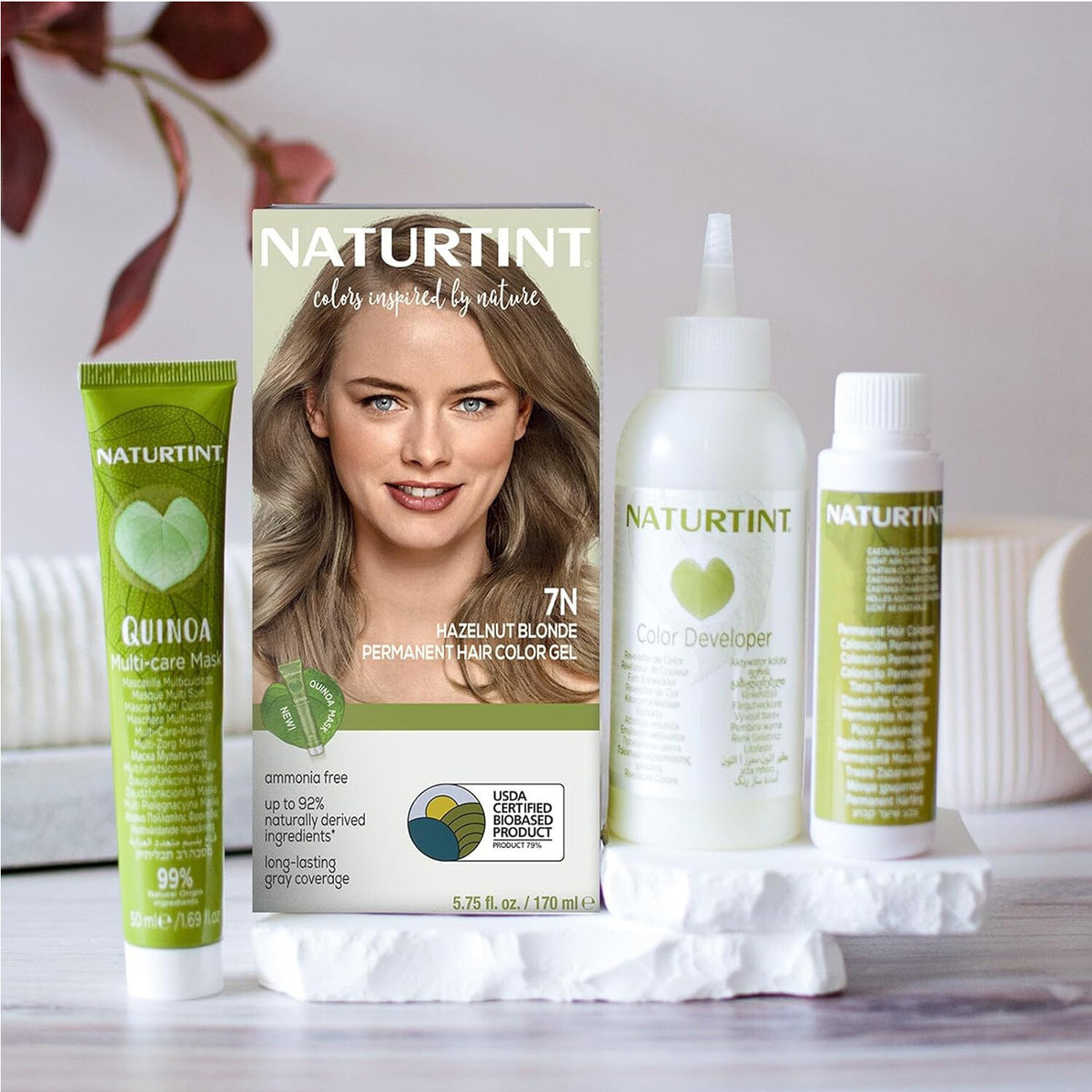 Naturtint Permanent Hair Colorant 7N Hazelnut Blonde