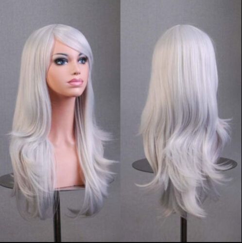 Long Curly Cosplay Wig 70cm Wavy Costume Party Hair Anime Wigs