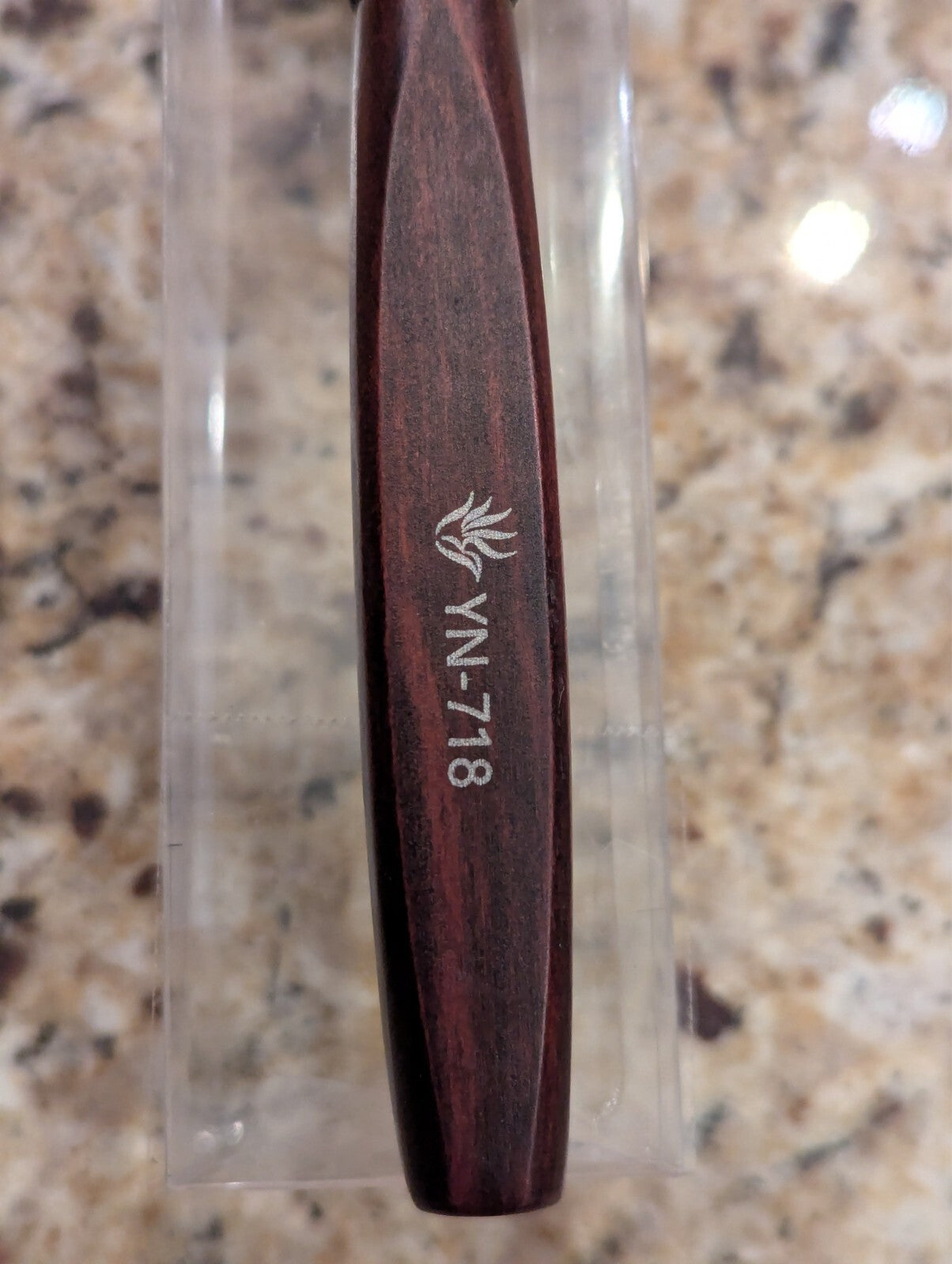 Round Boar Bristle Hair Brush 1.8 Inch for Blow Drying Natural Wooden Handle