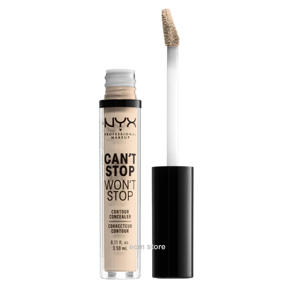 Full Coverage Matte Finish Contour Concealer - 24H Long Wear, 24 Shades
