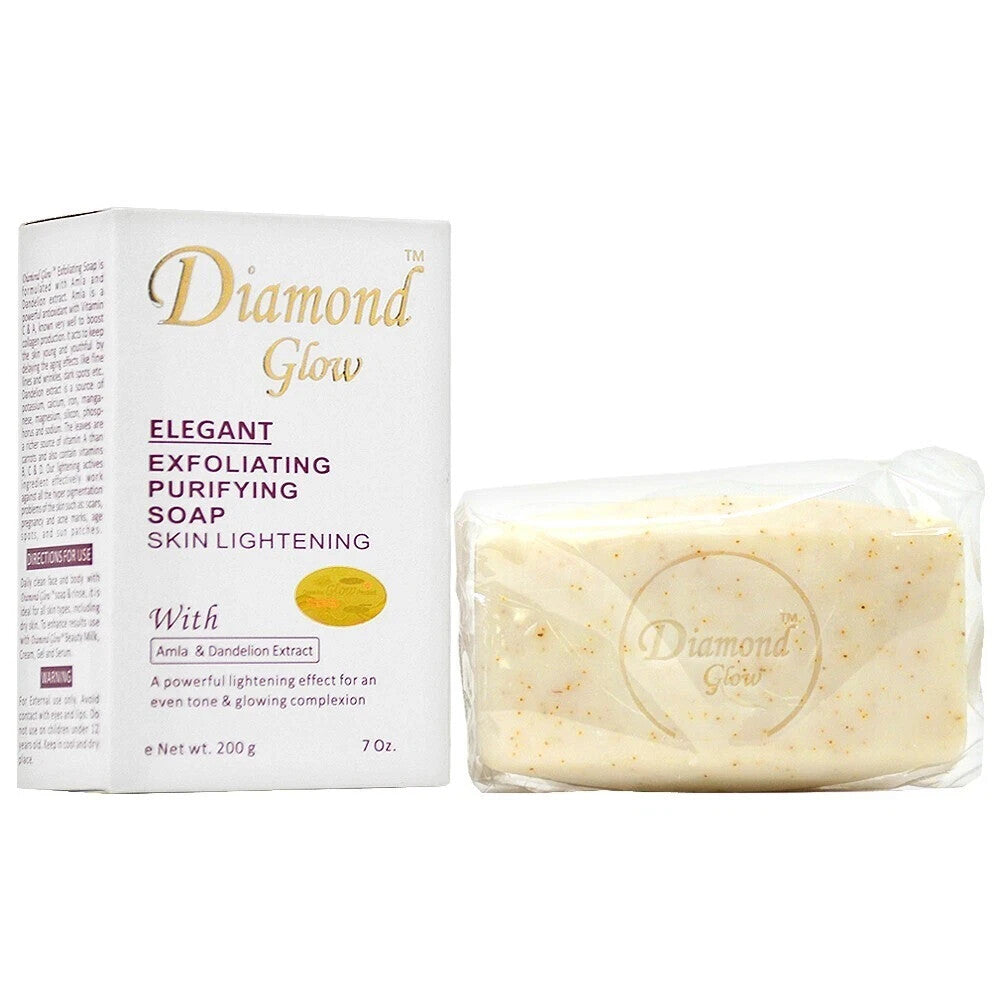 Diamond Glow Elegant Exfoliating Purifying Soap 7 oz