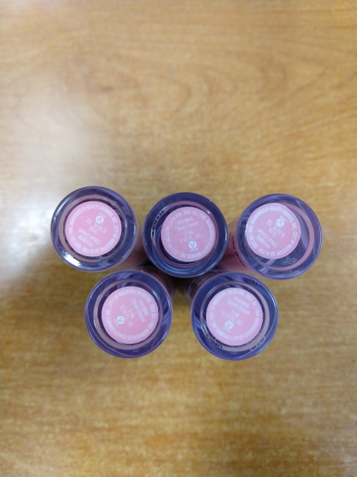Lip Makeup Set - 5 Pack Cloud Pout Lip Cream - Choose Shade & Quantity