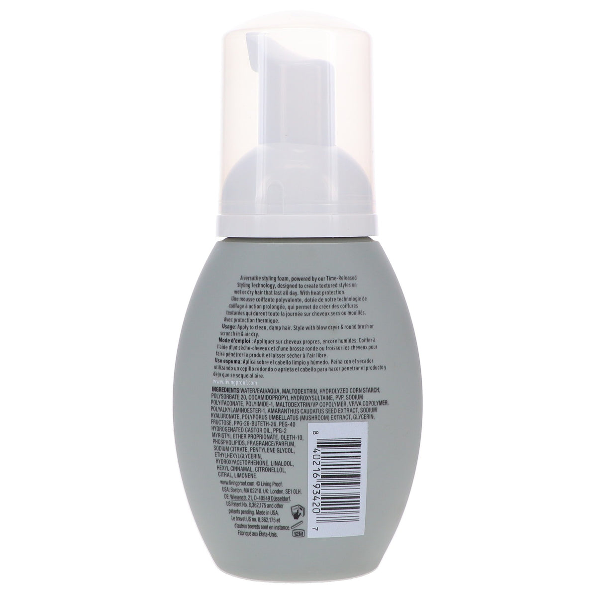 Texturizing Hair Foam - Volumizing Styling Product for Tousled Locks 5 oz