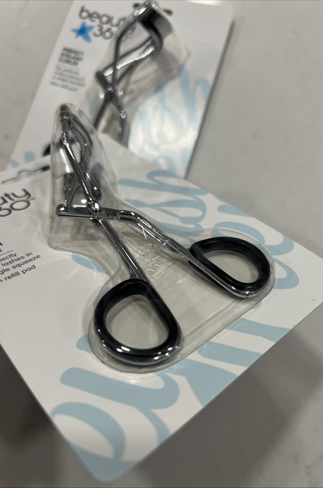Eyelash Curler with Refill Pads - Lot of 2 Perfect for Natural Curling