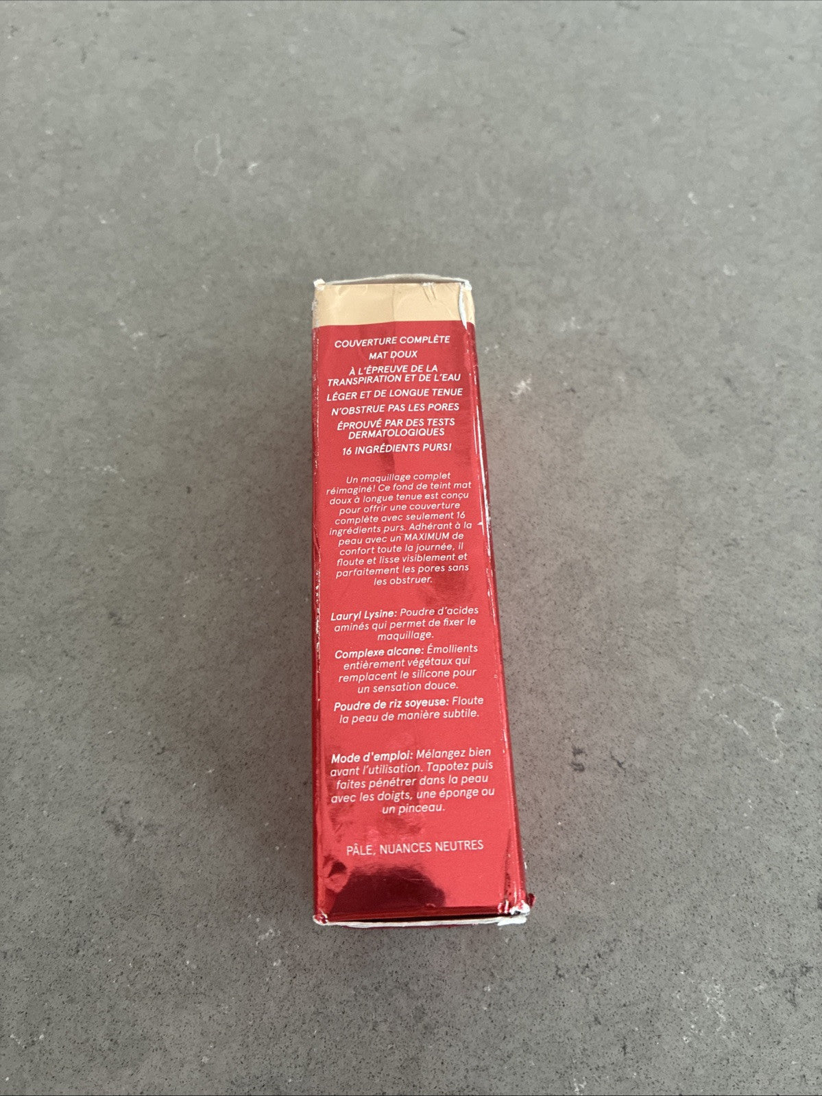 Full Coverage Liquid Foundation FAIR 30 (N) Neutral Undertones - 1oz