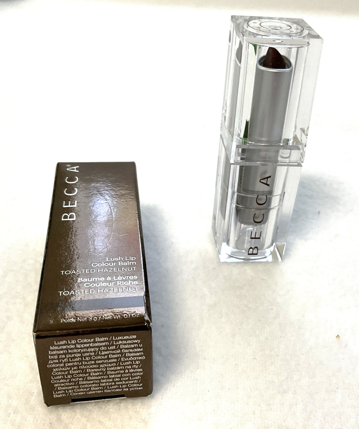 Becca Lush Lip Colour Balm Lipstick Toasted Hazelnut - New/Discontinued