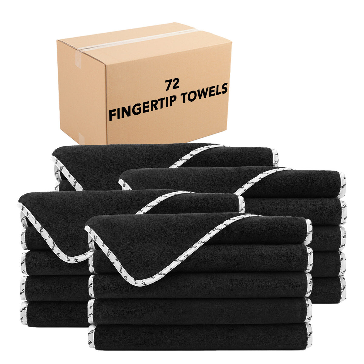 Makeup Removal Towels Set - Soft Coral Fleece Reusable Face Cloths, 6 Pack