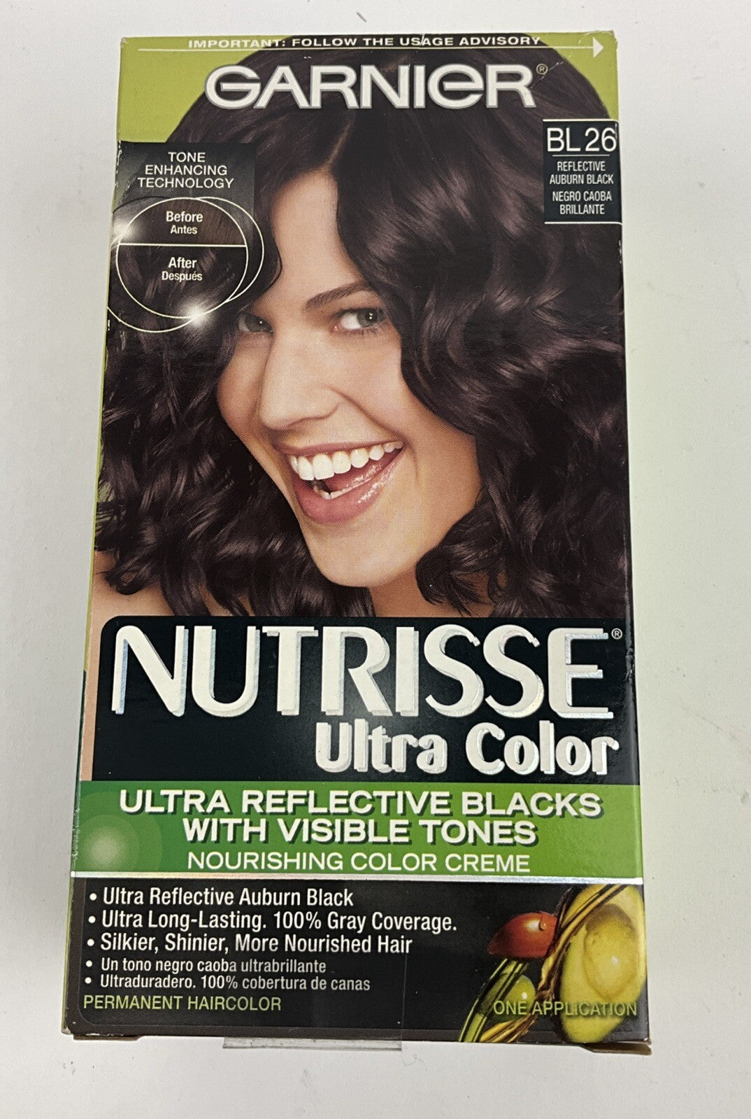 Nutrisse Ultra Color Hair Dye - BL26 Reflective Auburn Black
