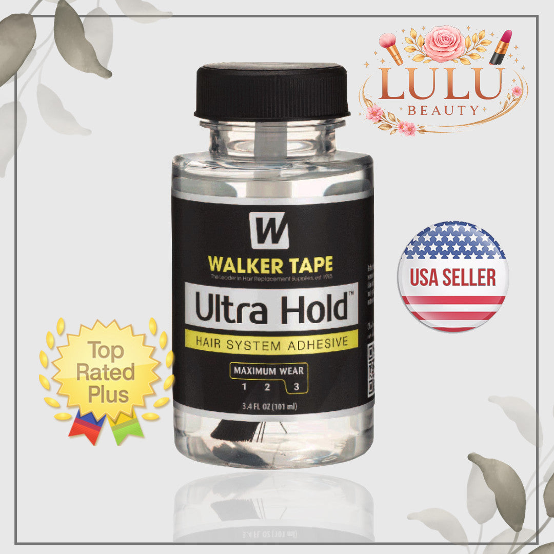 Waterproof Hairpiece Adhesive Glue - Extended 3-6 Week Hold, 3.4 oz