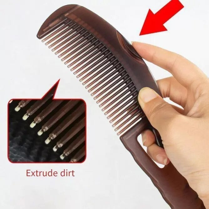 Dandruff Comb with Hollow Teeth & Scalp Massage | Hair & Scalp Care Tool