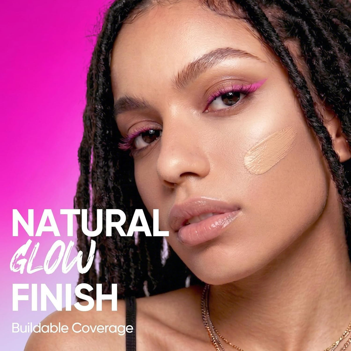 Pink Glow Cushion Foundation Sand 05 - Lightweight Natural Radiant Coverage