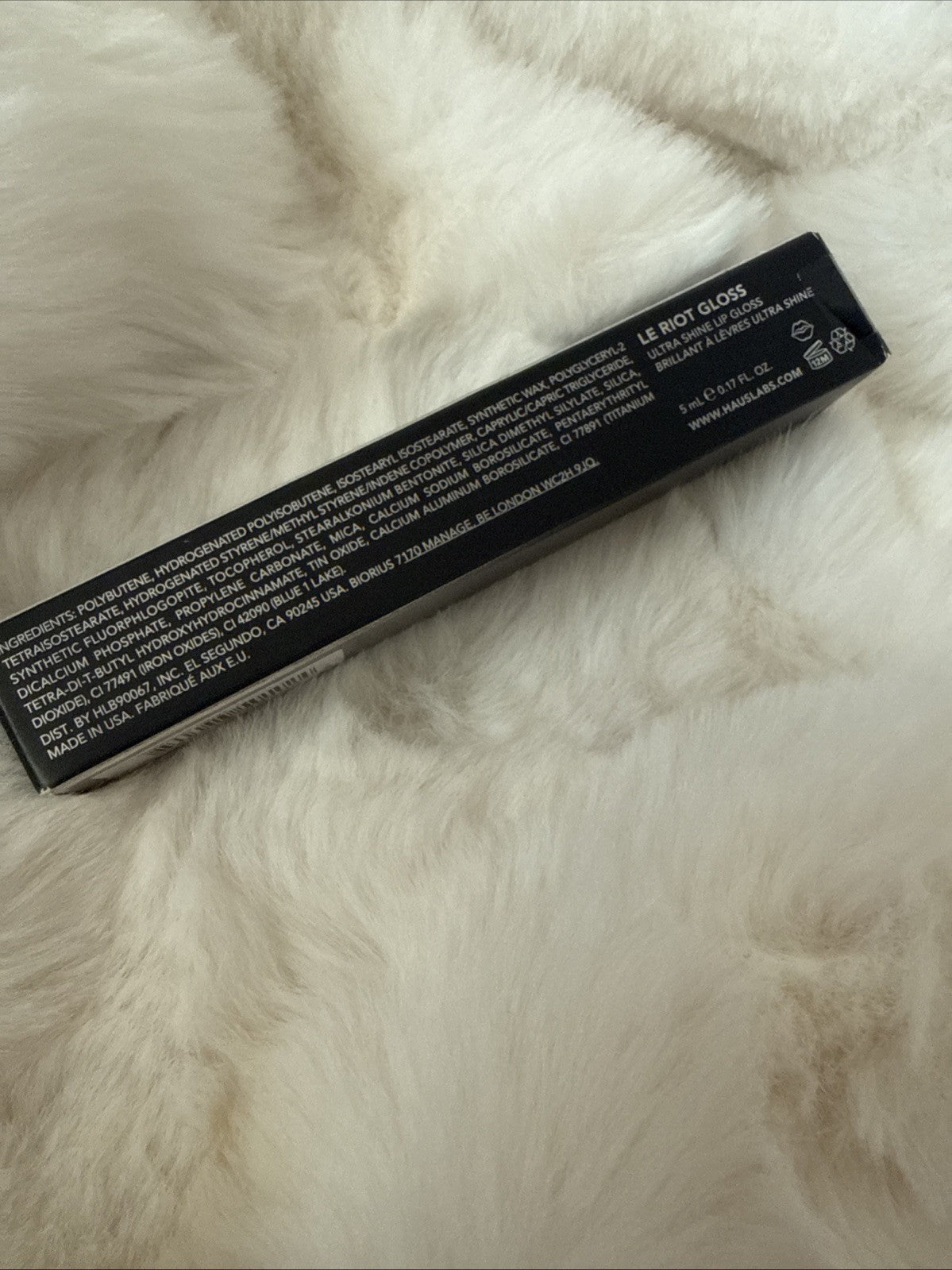 Lady Gaga Haus Lux Life Le Riot Lip Gloss Toffee Pink Pearl — Hydrating Lip Shine