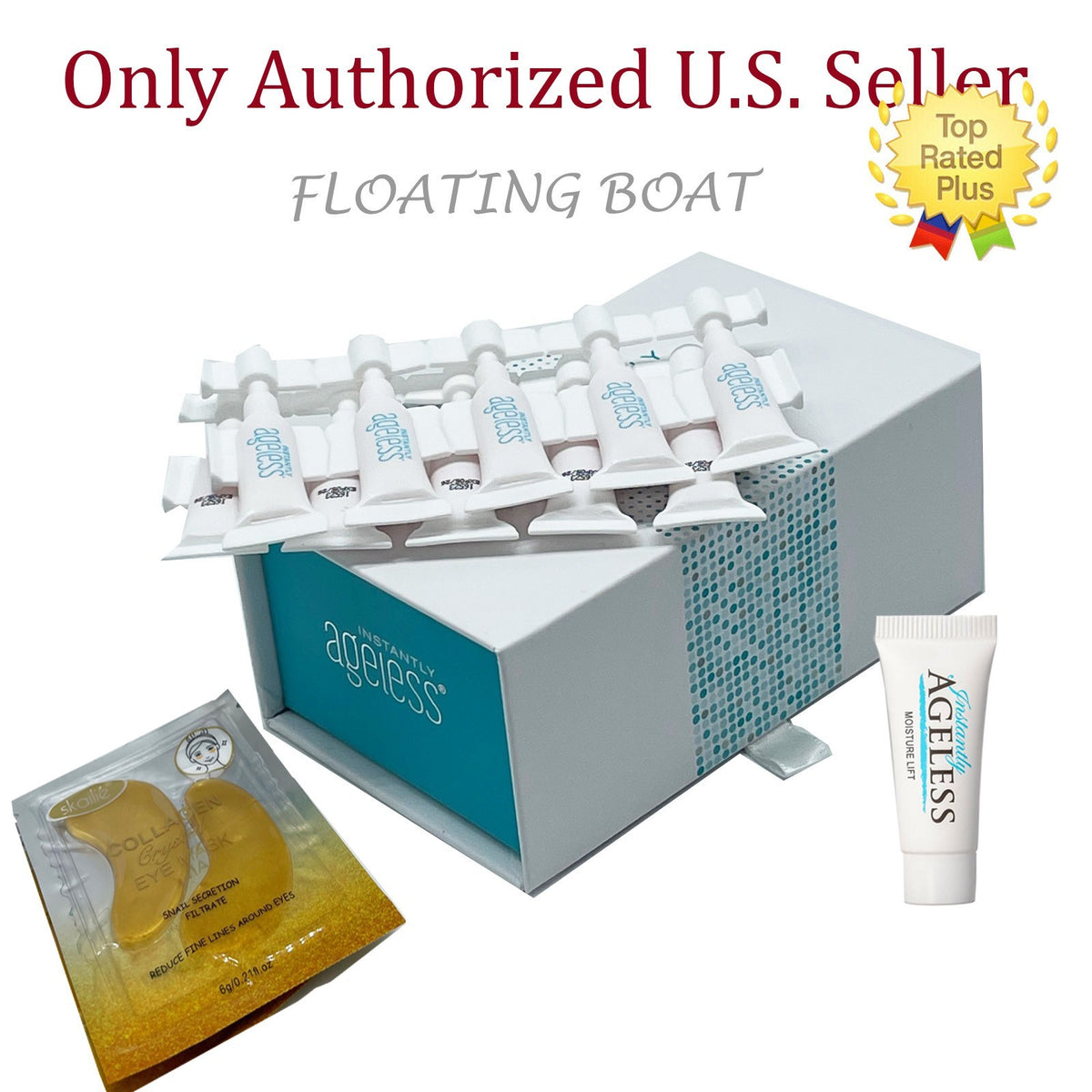 Instantly Ageless Face Lift Vials - Instant Wrinkle & Pore Reduction