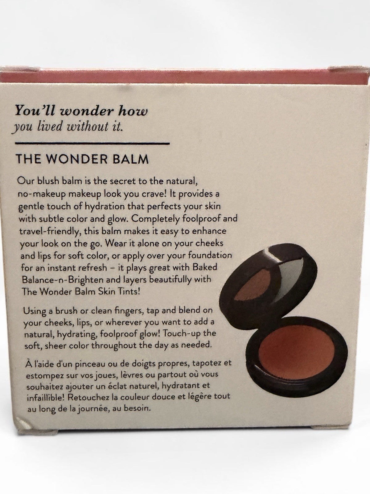 Hydrating Rosy Cheek Blush Balm - Full Size, Subtle Glow, Cream Formula