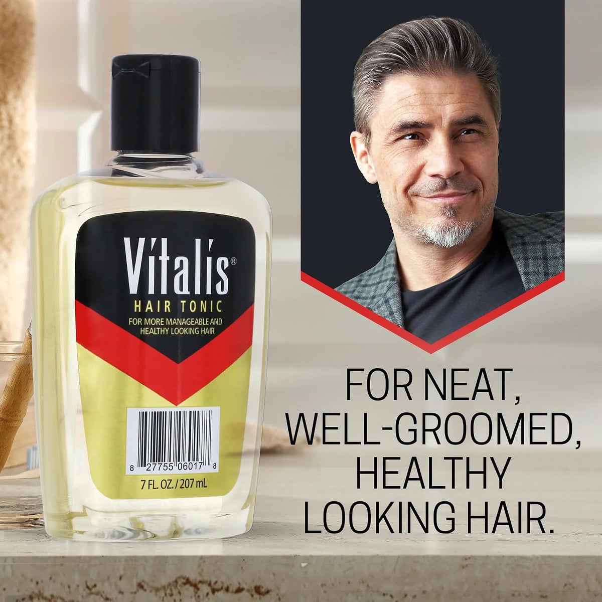 Hair Tonic for Styling & Control - Pack of 3 (7 oz each)