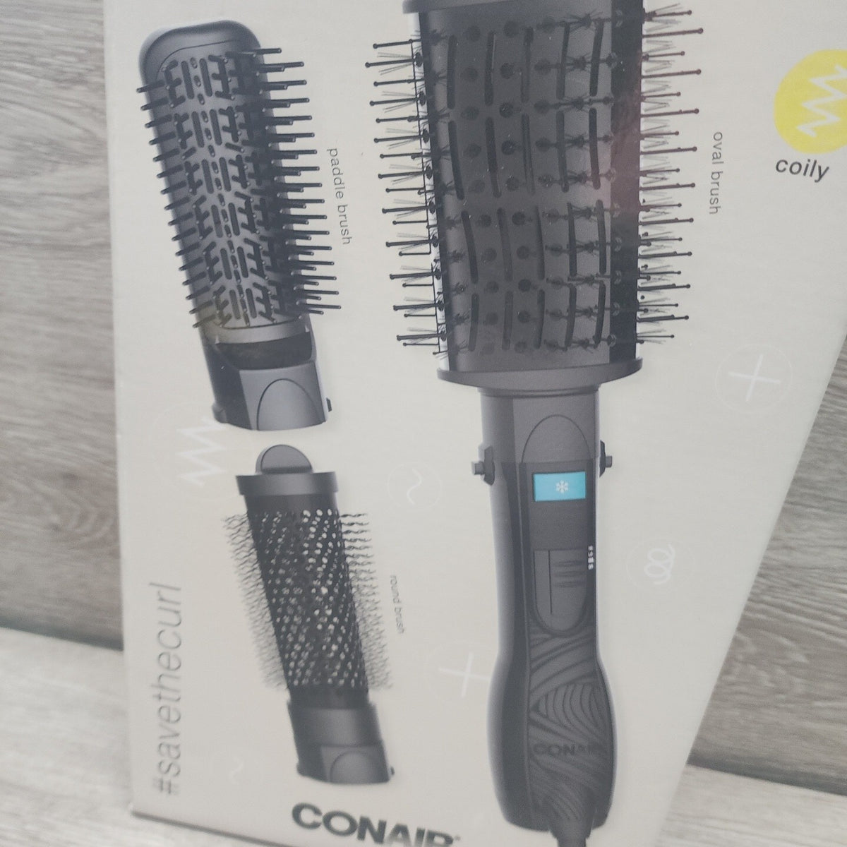 ⚡️Conair The Curl Collective 3-in-1 Blowout Kit, 3 Interchangeable